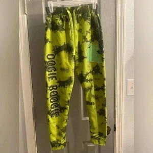 Disney The Nightmare Before Christmas Oogie Boogie Tie Dye Glow in the dark XS